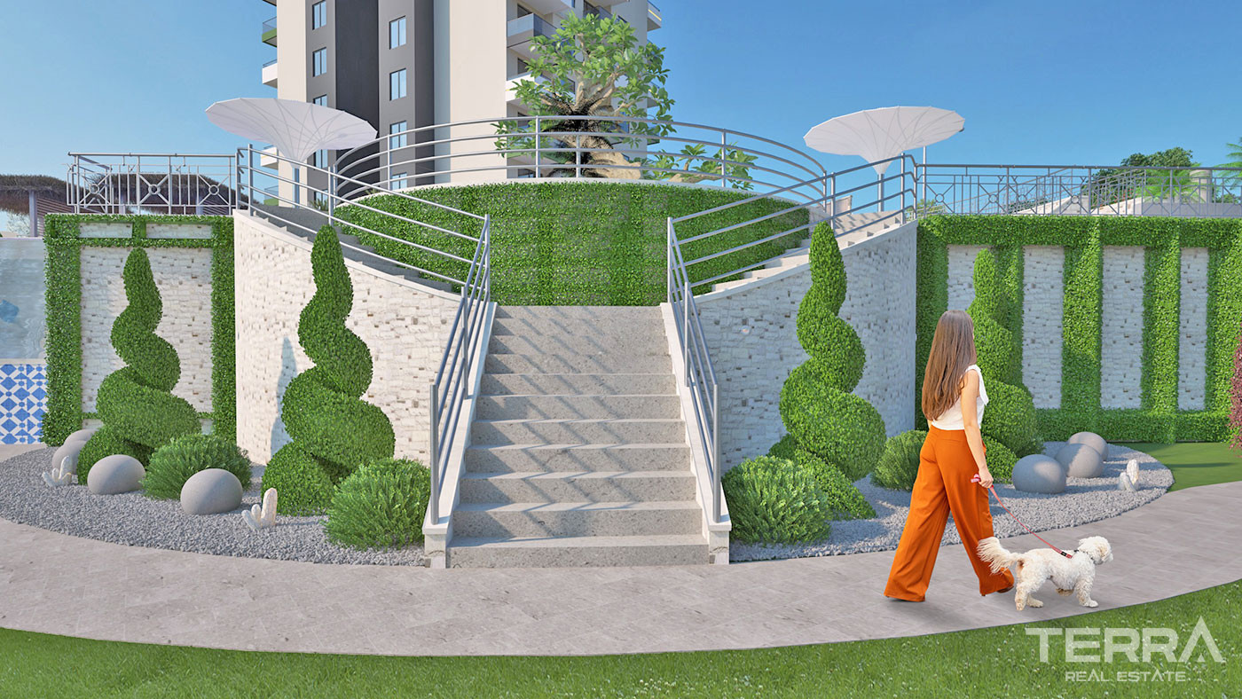 Zupełnie nowe apartamenty o nowoczesnym designie w Alanyi Demirtaş - 71555