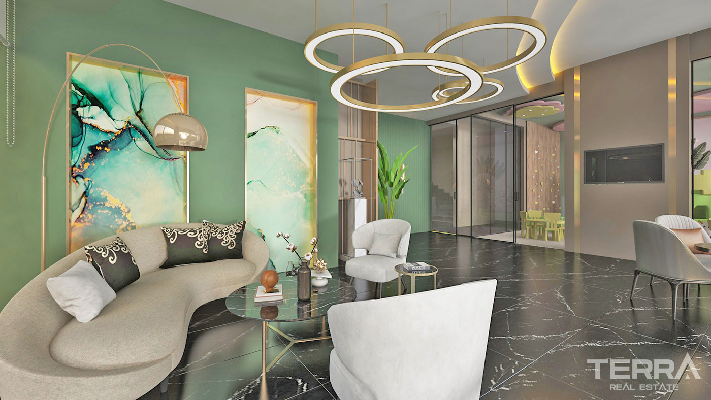Zupełnie nowe apartamenty o nowoczesnym designie w Alanyi Demirtaş - 71564