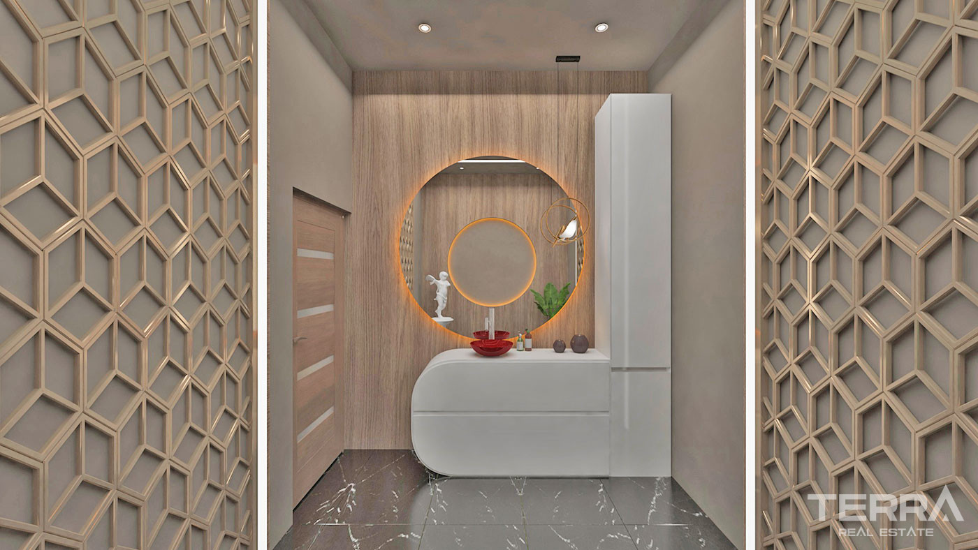 Zupełnie nowe apartamenty o nowoczesnym designie w Alanyi Demirtaş - 71577
