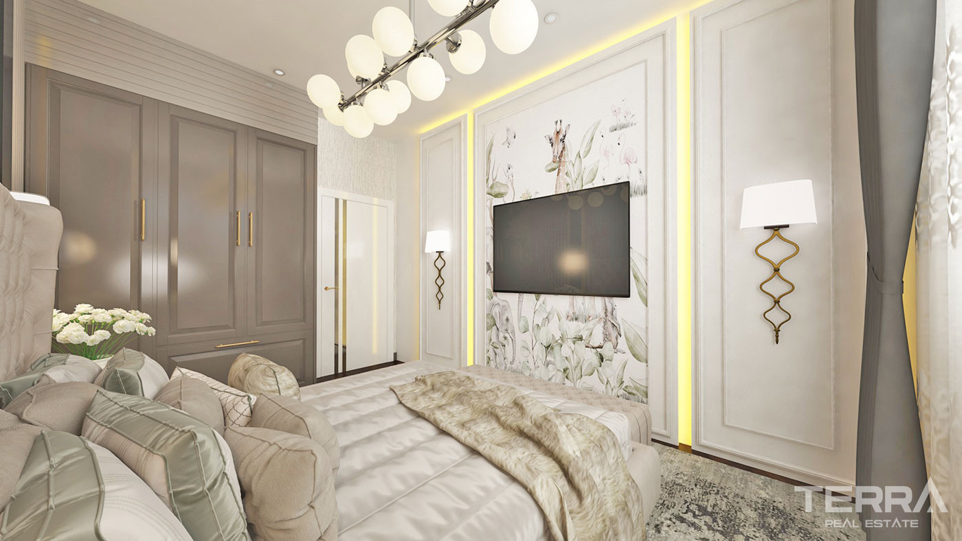 Zupełnie nowe apartamenty o nowoczesnym designie w Alanyi Demirtaş - 71590
