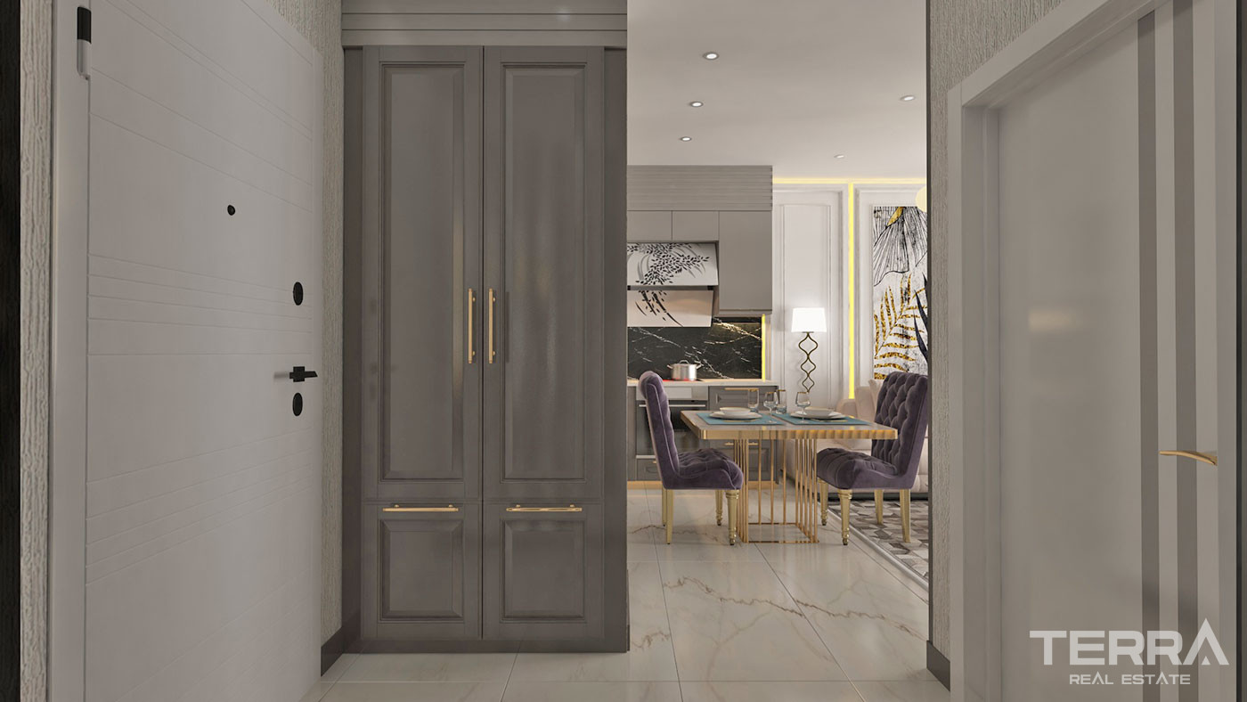 Zupełnie nowe apartamenty o nowoczesnym designie w Alanyi Demirtaş - 71592