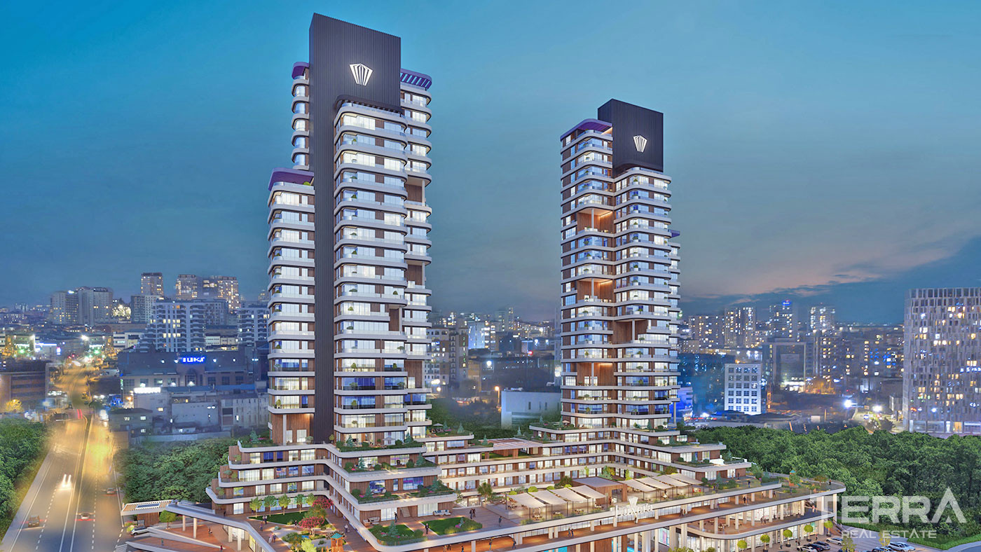 Beaux appartements de luxe au design contemporain à vendre à Istanbul - 71622