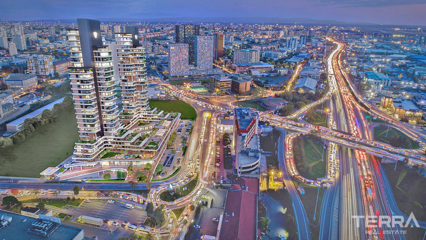 Beaux appartements de luxe au design contemporain à vendre à Istanbul - 71623