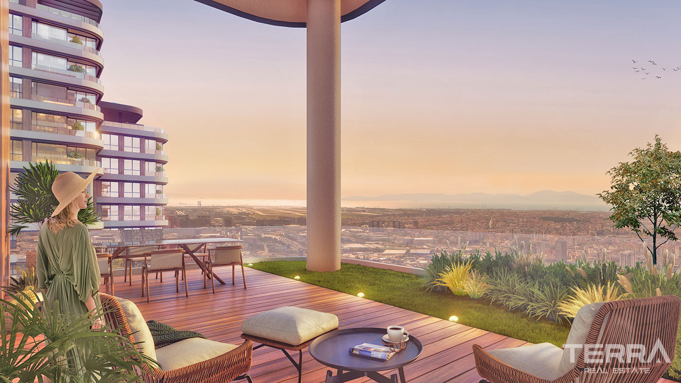 Beaux appartements de luxe au design contemporain à vendre à Istanbul - 71629