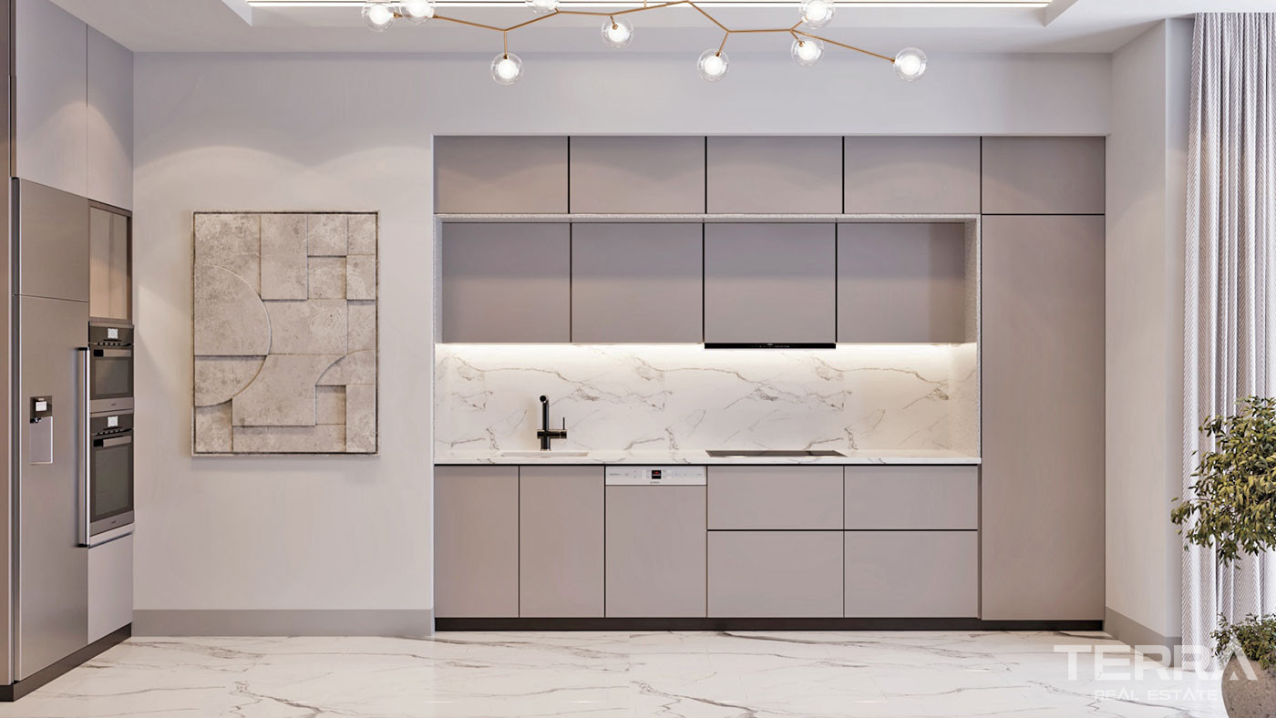 Beaux appartements de luxe au design contemporain à vendre à Istanbul - 71635
