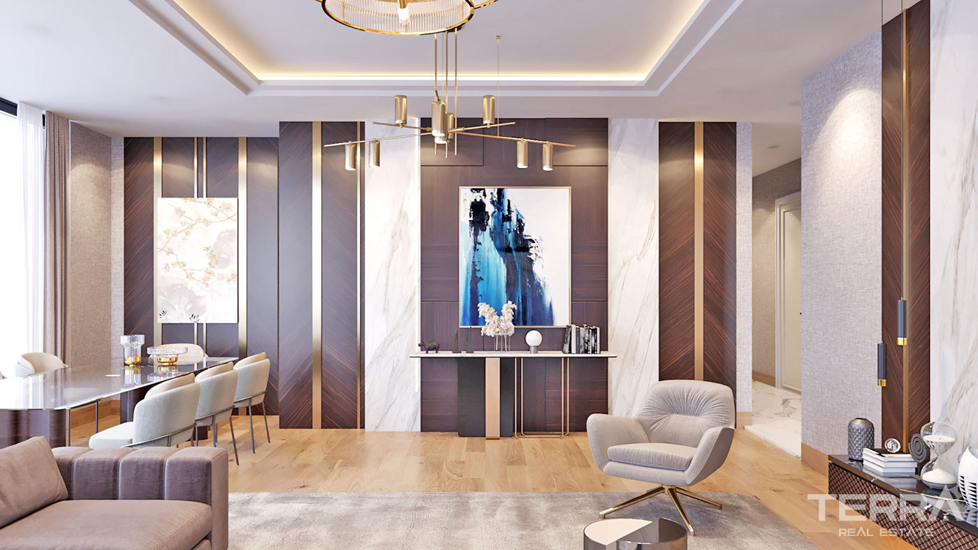 Beaux appartements de luxe au design contemporain à vendre à Istanbul - 71640