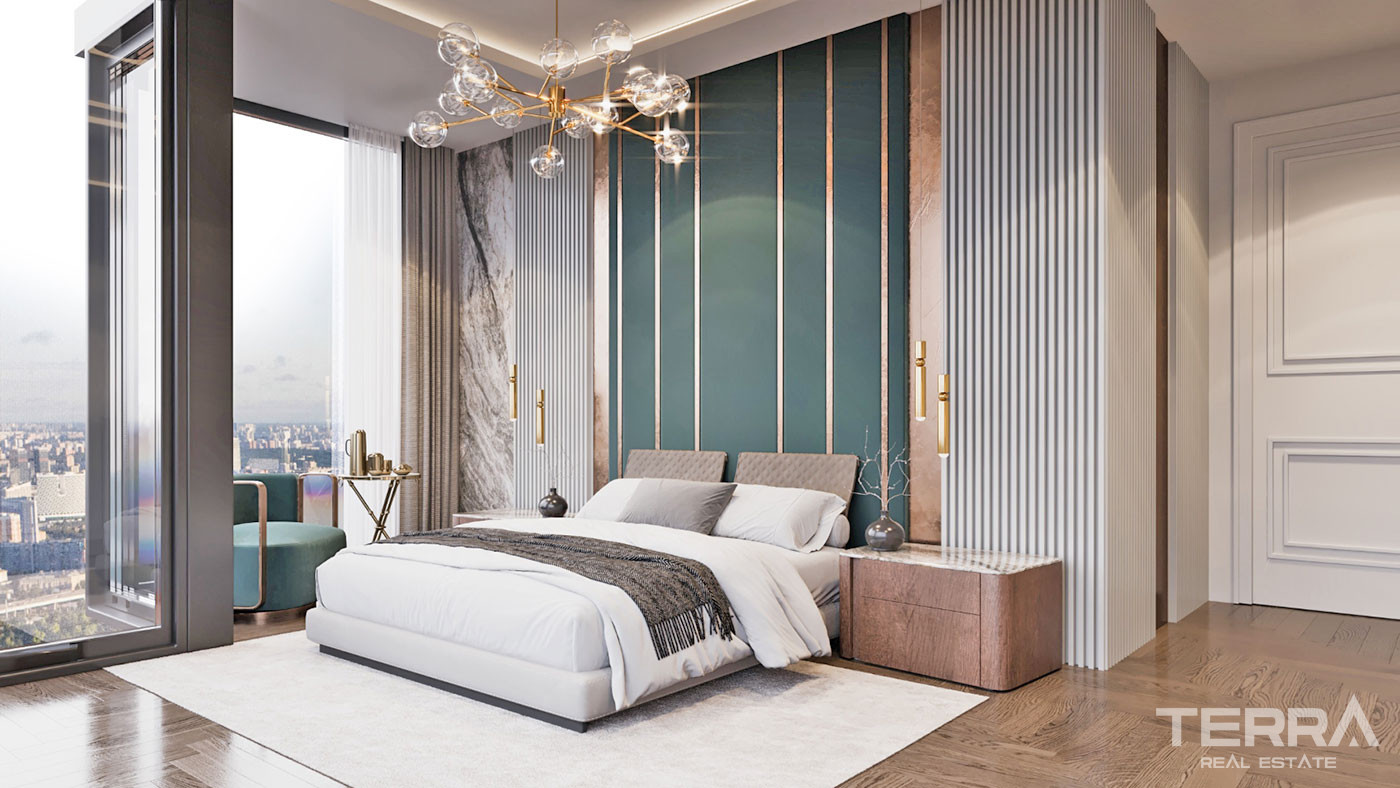 Beaux appartements de luxe au design contemporain à vendre à Istanbul - 71642