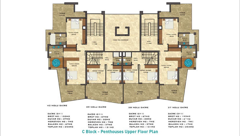 Crystal Garden Apartments in Cikcilli Alanya - 2175