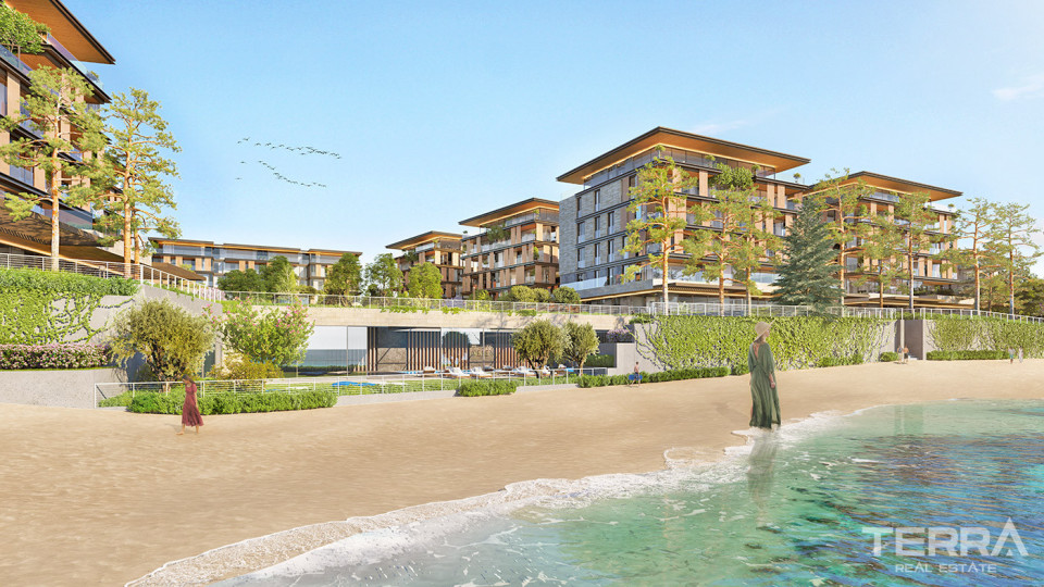 One of a Kind Seafront Apartments in Vesen Yalıları, Istanbul