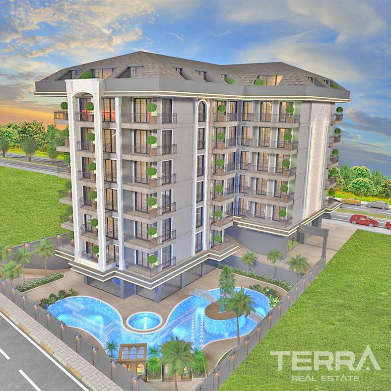 Central Alanya Apartments Near the Beach and All Daily Amenities - 71821