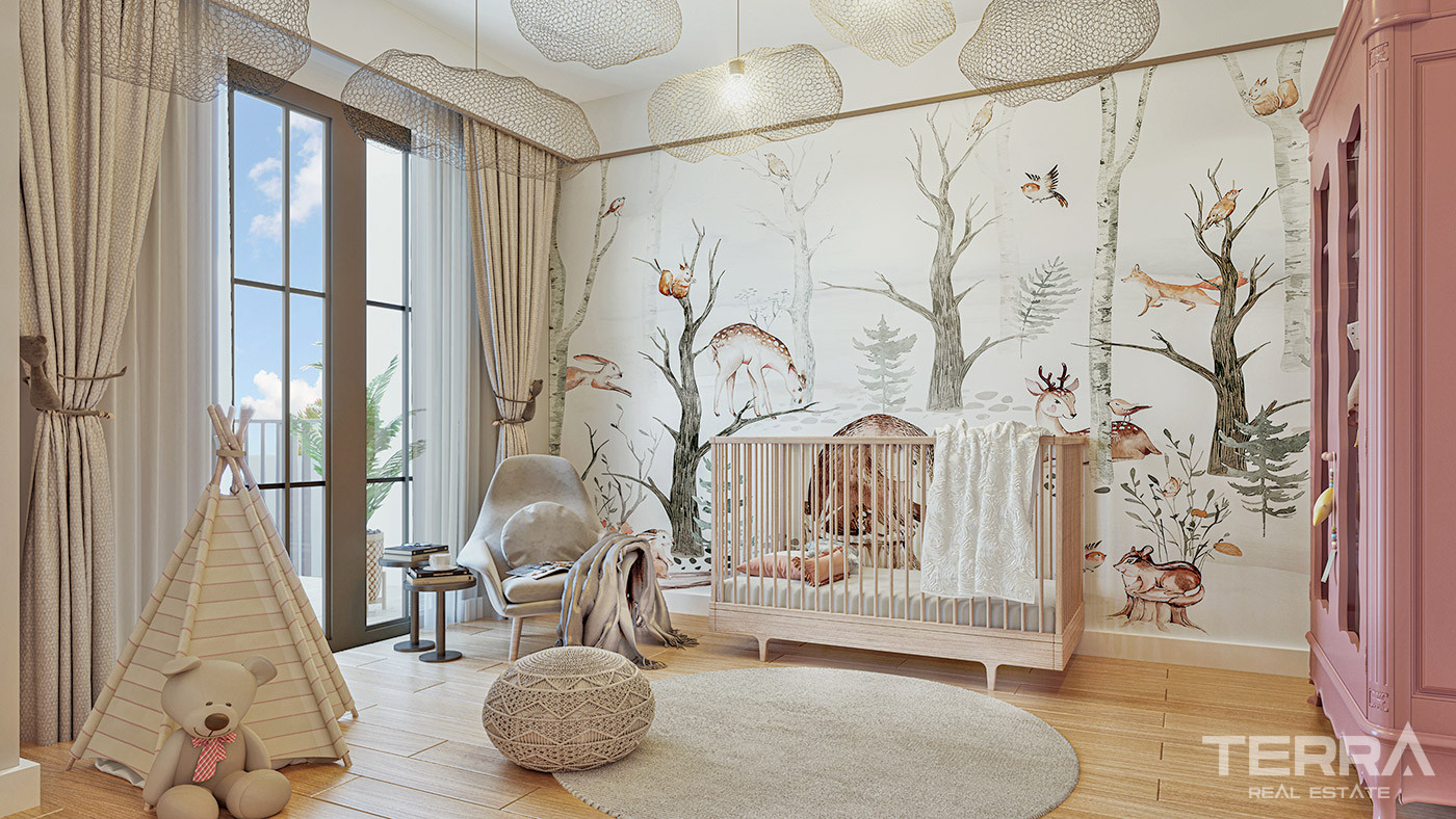 İstanbul’da Zengin Sosyal Tesislere Sahip Modern Daireler - 71941