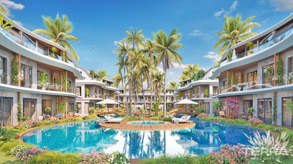 Exclusive Apartments with Direct Access to the Pool in Alanya