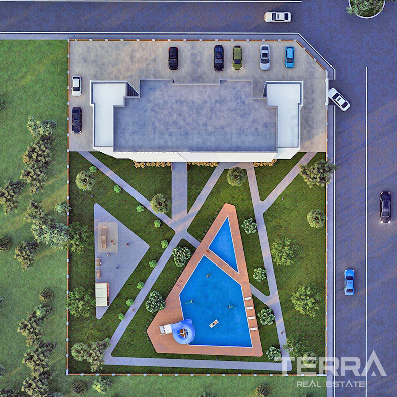 1 Bedroom Investment Flats in Mersin with White Goods - 71951