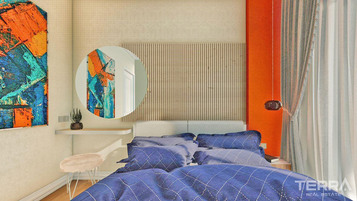 1 Bedroom Investment Flats in Mersin with White Goods - 71954