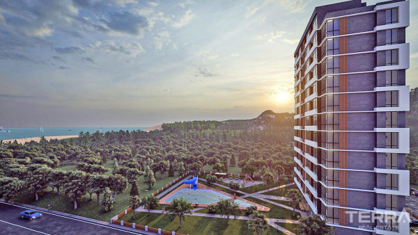 Mersin'de Beyaz Eşyalı 1+1 Yatırım Daireleri