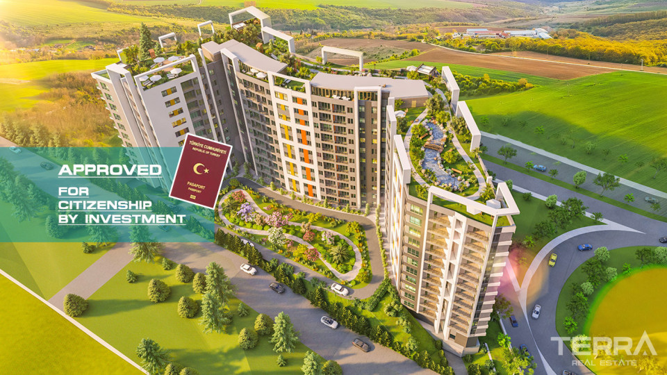 Exclusive Istanbul Flats with Rooftop Garden in Tor Beylikdüzü