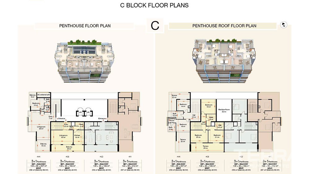 Crystal Park — Luxury Apartments for Sale in Cikcilli, Alanya, Turkey - 2320