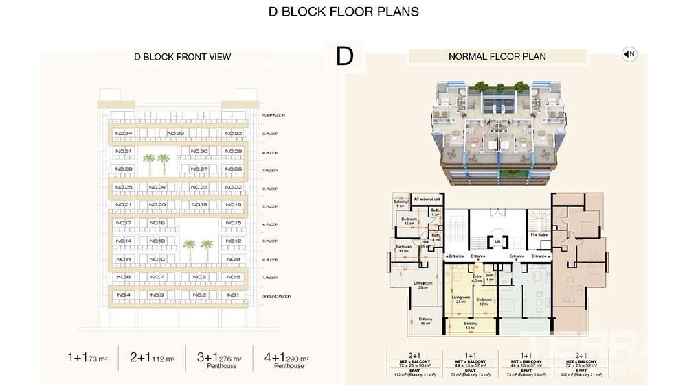 Crystal Park — Luxury Apartments for Sale in Cikcilli, Alanya, Turkey - 2321