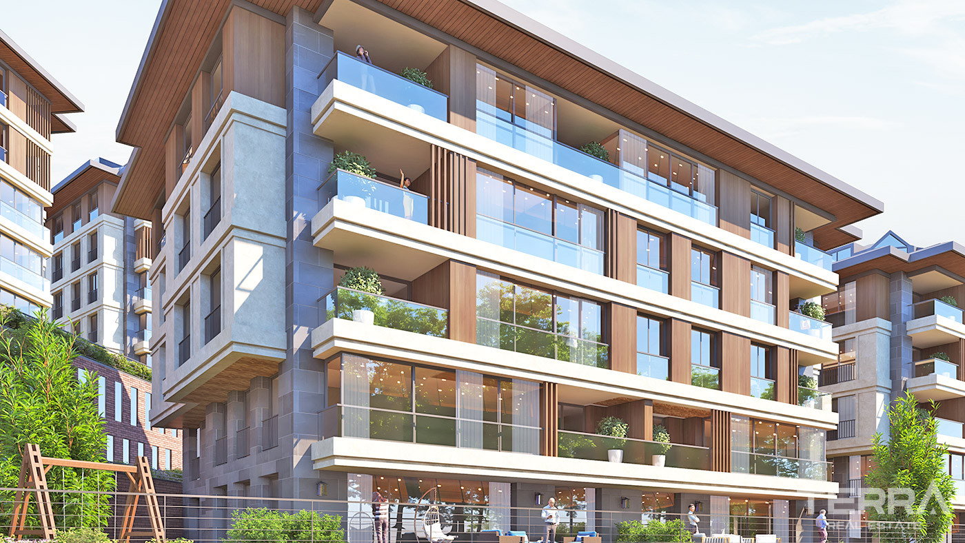 Ready to Move Luxury Apartments in Istanbul Offer Panoramic City View - 72125