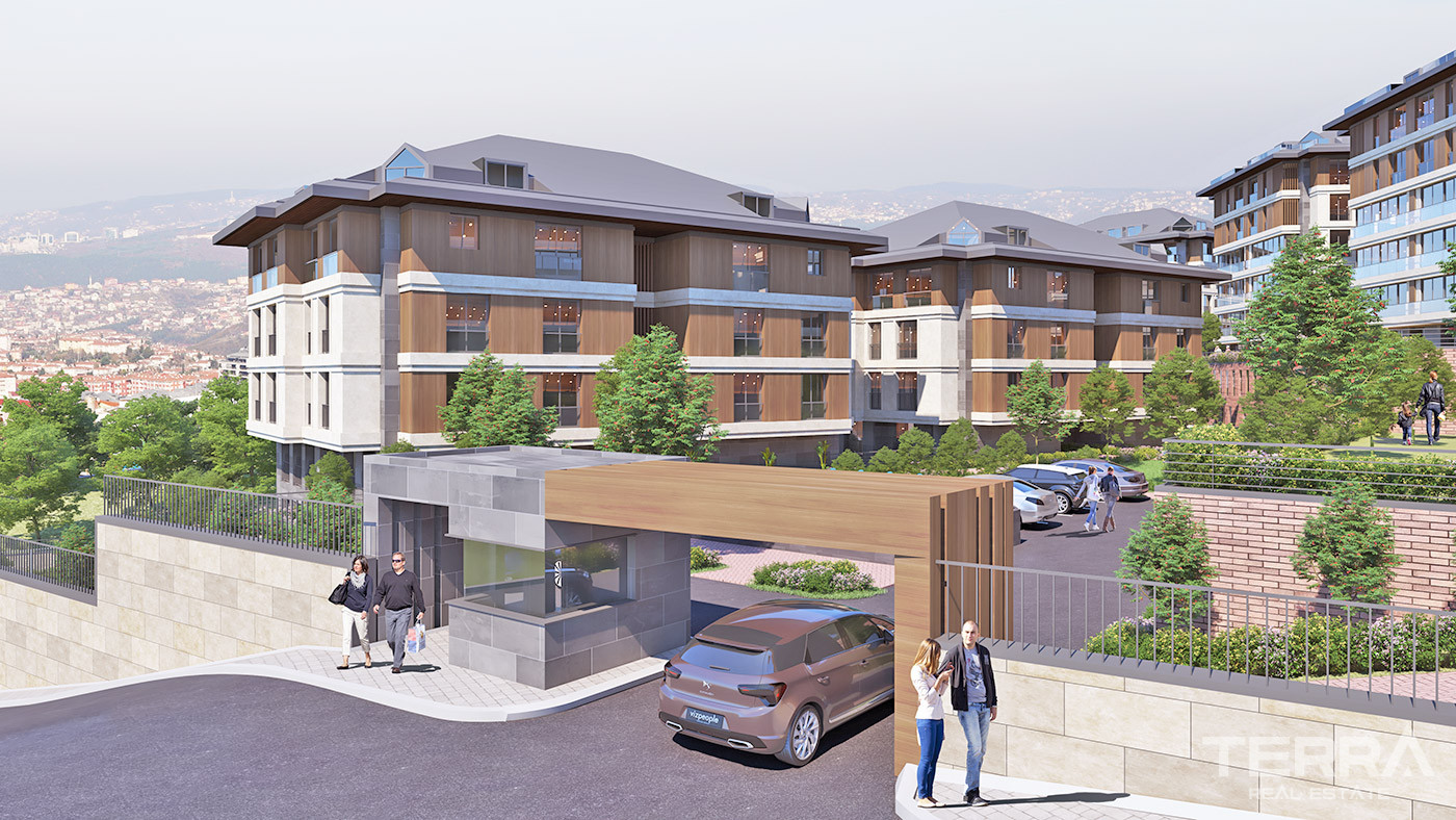 Ready to Move Luxury Apartments in Istanbul Offer Panoramic City View - 72126