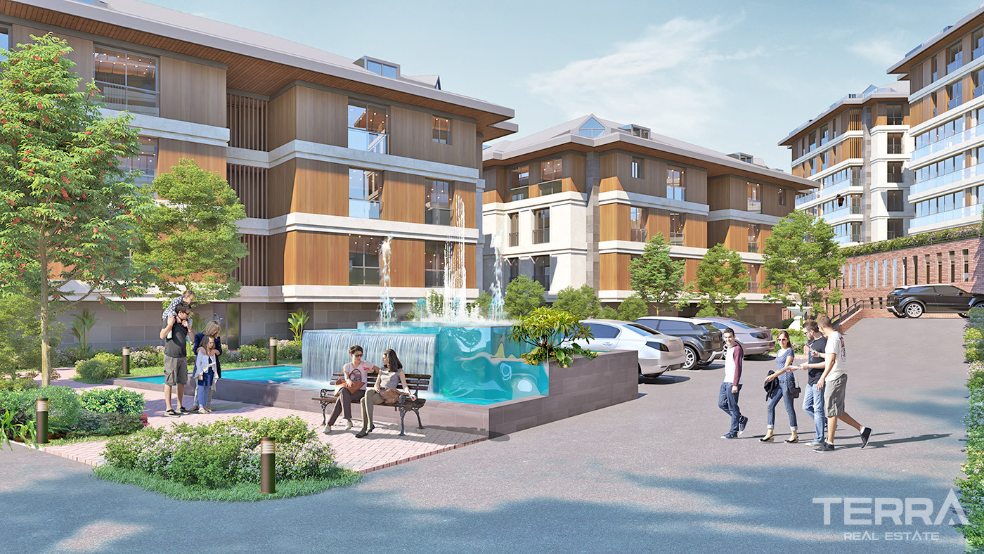 Ready to Move Luxury Apartments in Istanbul Offer Panoramic City View - 72127