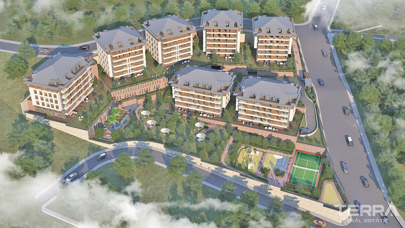 Ready to Move Luxury Apartments in Istanbul Offer Panoramic City View - 72128