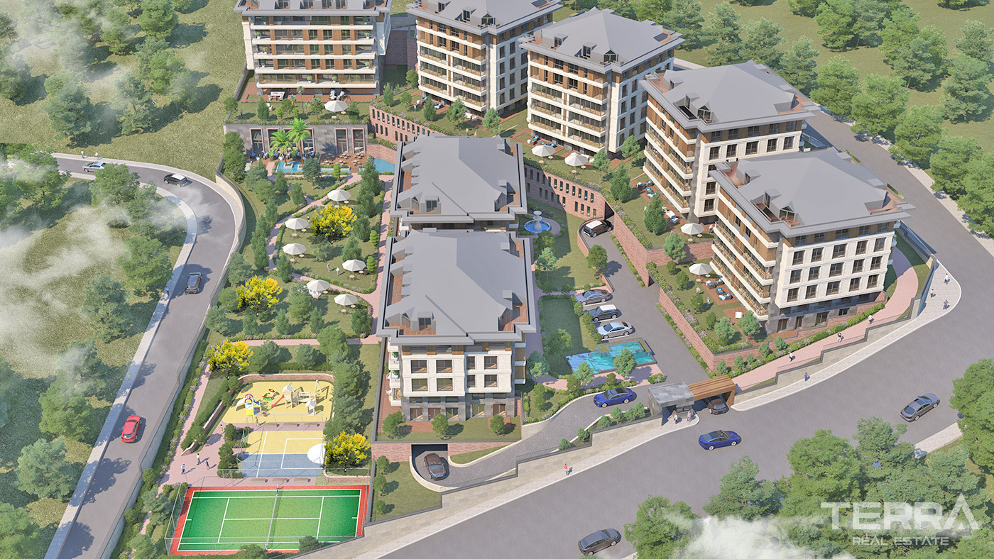 Ready to Move Luxury Apartments in Istanbul Offer Panoramic City View - 72129