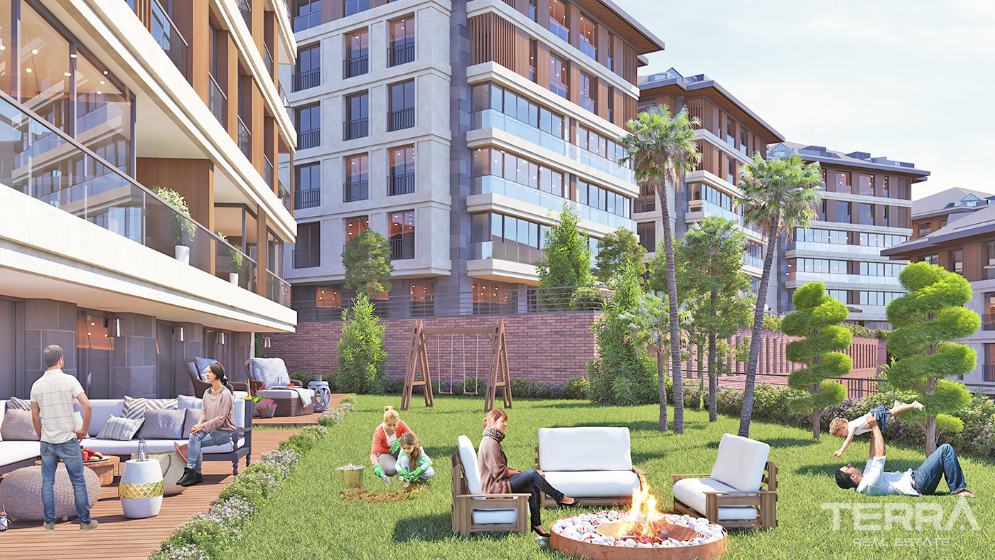 Ready to Move Luxury Apartments in Istanbul Offer Panoramic City View - 72131