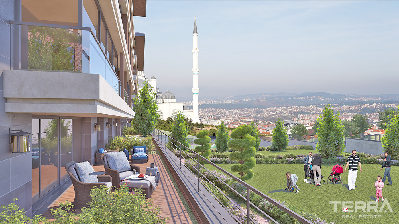 Ready to Move Luxury Apartments in Istanbul Offer Panoramic City View - 72134