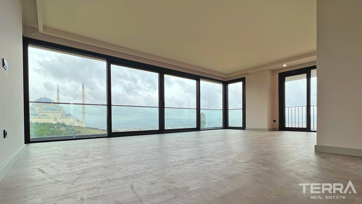 Ready to Move Luxury Apartments in Istanbul Offer Panoramic City View - 72135