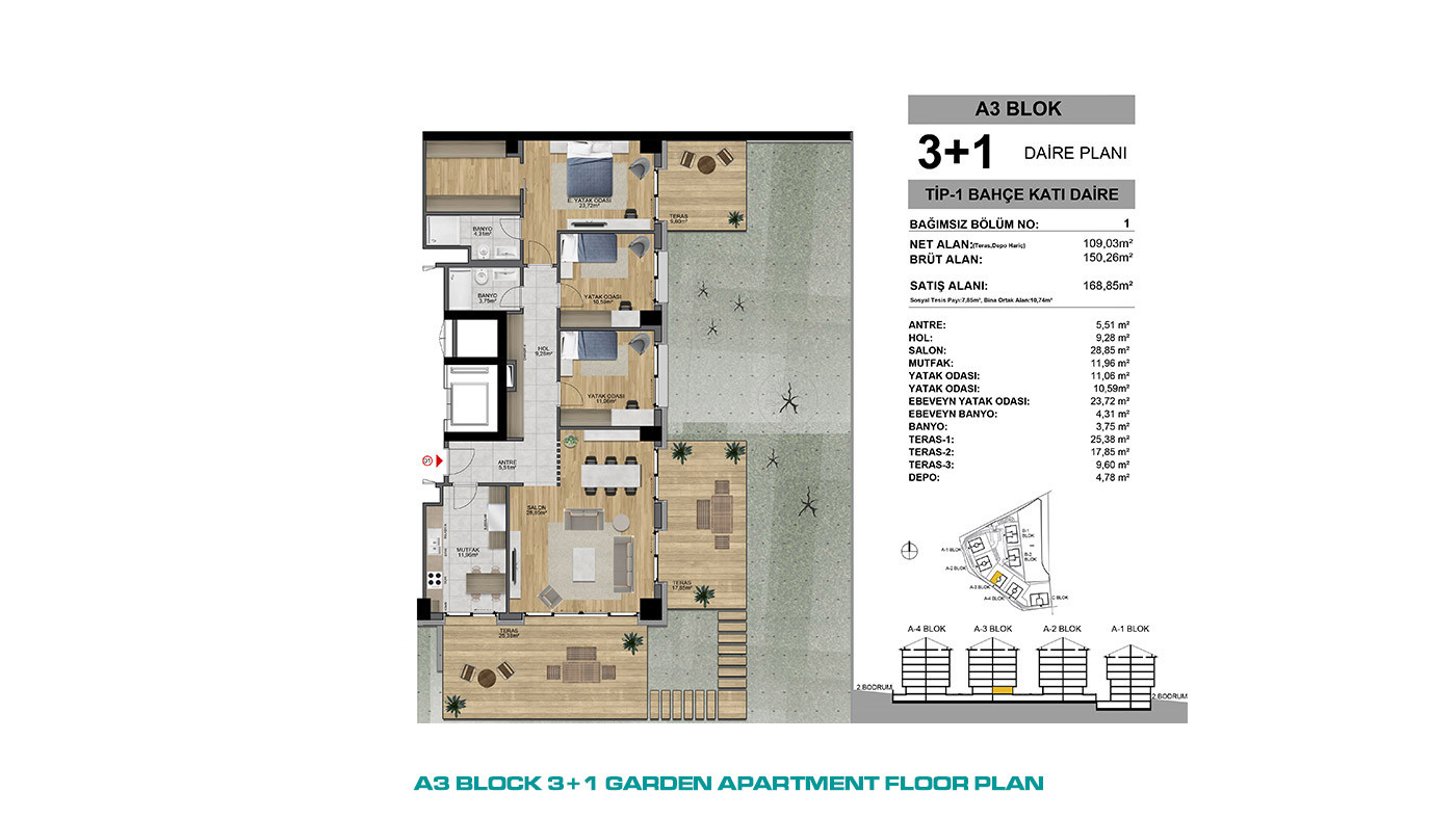 Ready to Move Luxury Apartments in Istanbul Offer Panoramic City View - 72152