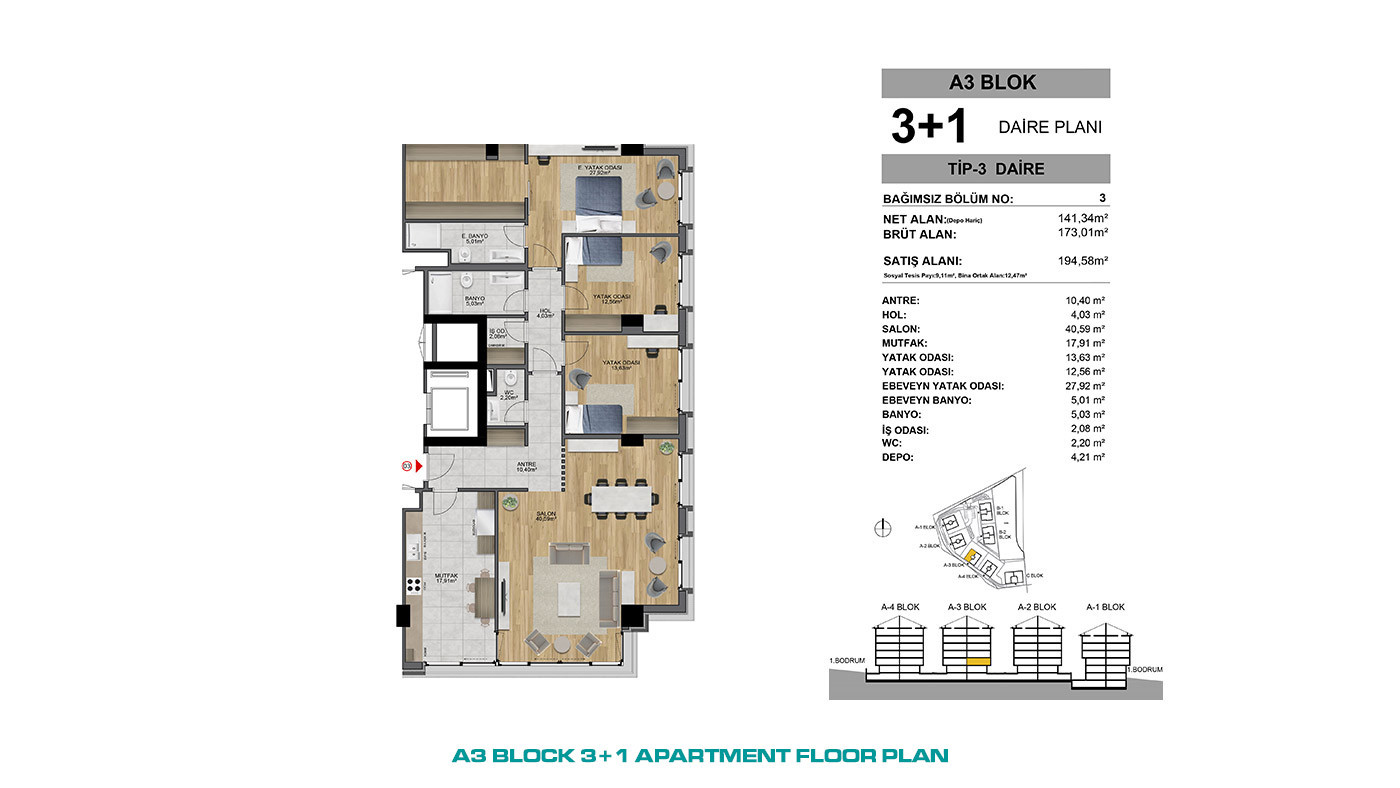 Ready to Move Luxury Apartments in Istanbul Offer Panoramic City View - 72153