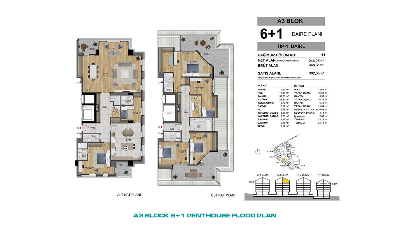 Ready to Move Luxury Apartments in Istanbul Offer Panoramic City View - 72159