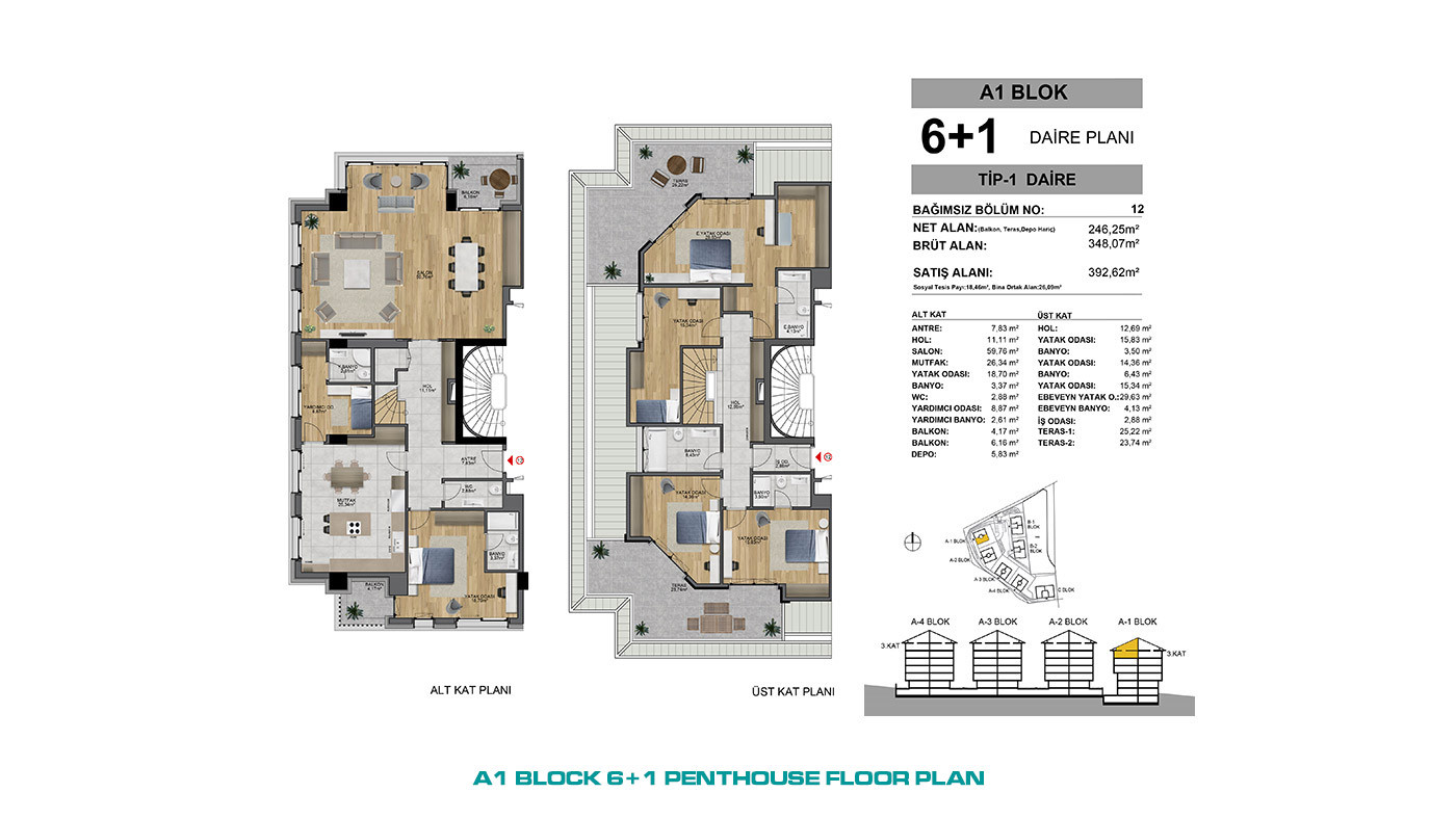 Ready to Move Luxury Apartments in Istanbul Offer Panoramic City View - 72161