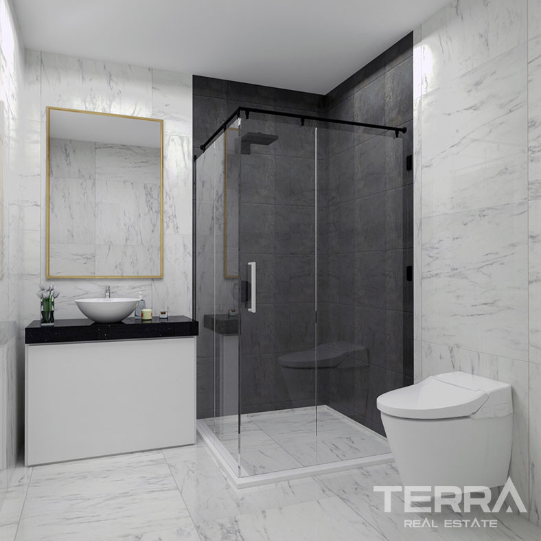 Apartments 60 m to The Beach in Kestel, Alanya with Luxurious Features - 95026