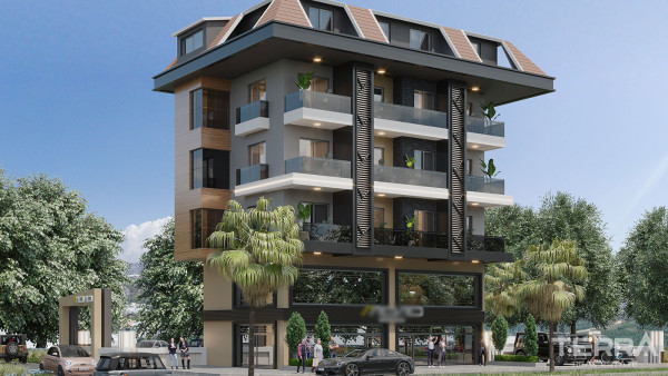Apartments 60 m to The Beach in Kestel, Alanya with Luxurious Features