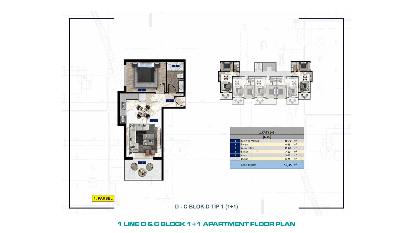 Luxurious Sea View Apartments in Kargıcak, Alanya, Turkey - 72337