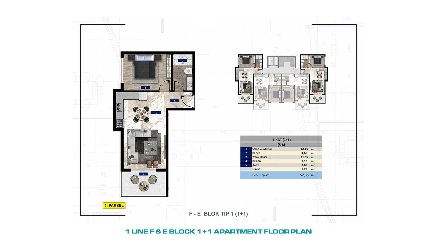 Luxurious Sea View Apartments in Kargıcak, Alanya, Turkey - 72339