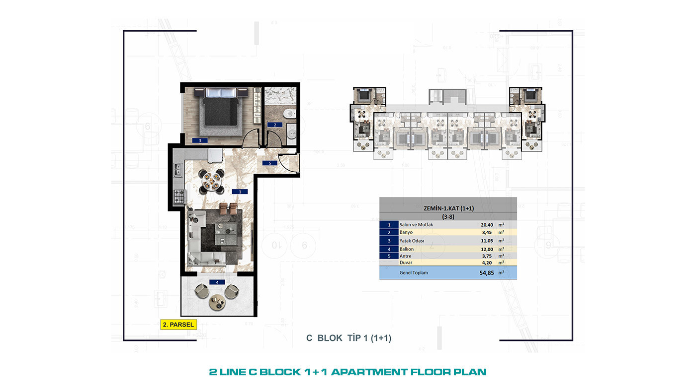 Luxurious Sea View Apartments in Kargıcak, Alanya, Turkey - 72346