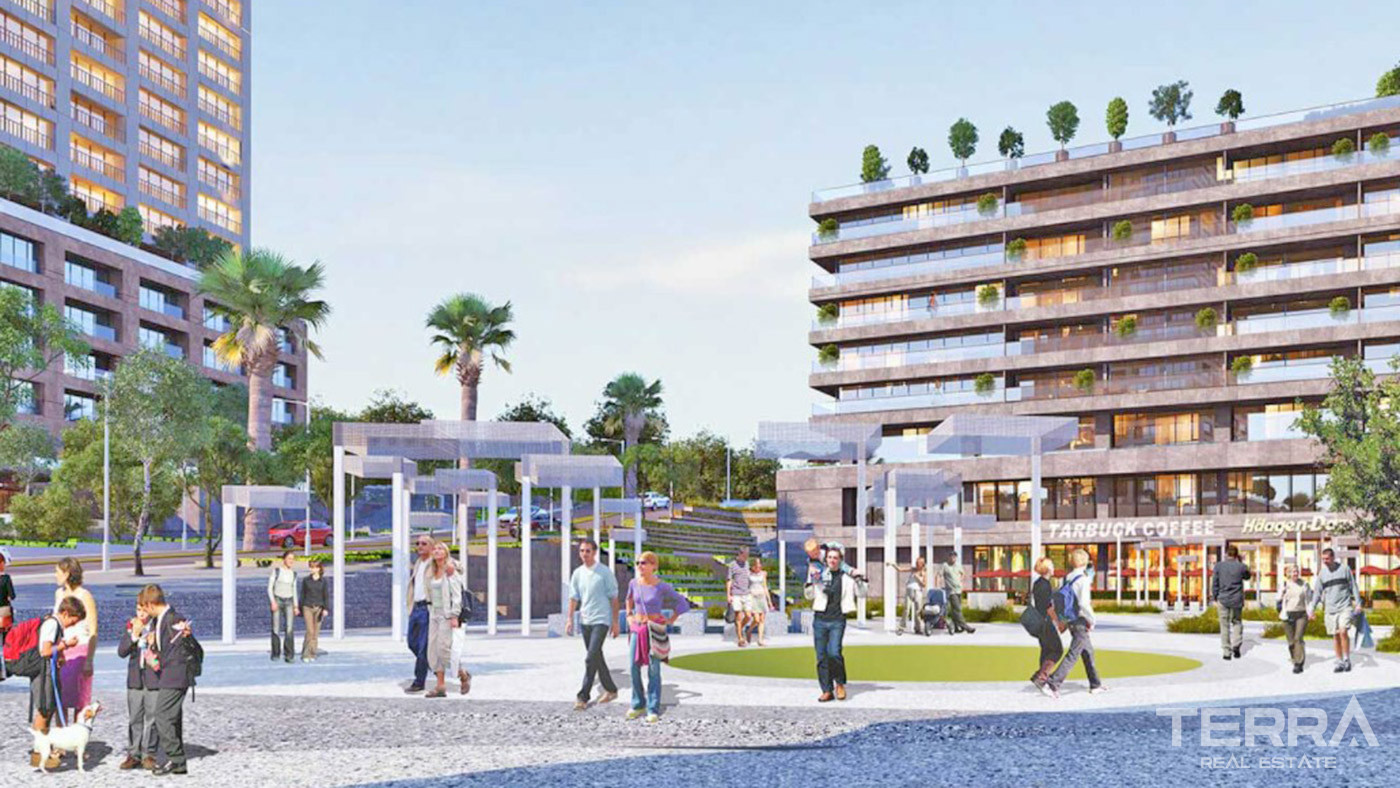 Island, Sea and City View Investment Flats in Istanbul, Ataşehir - 72215