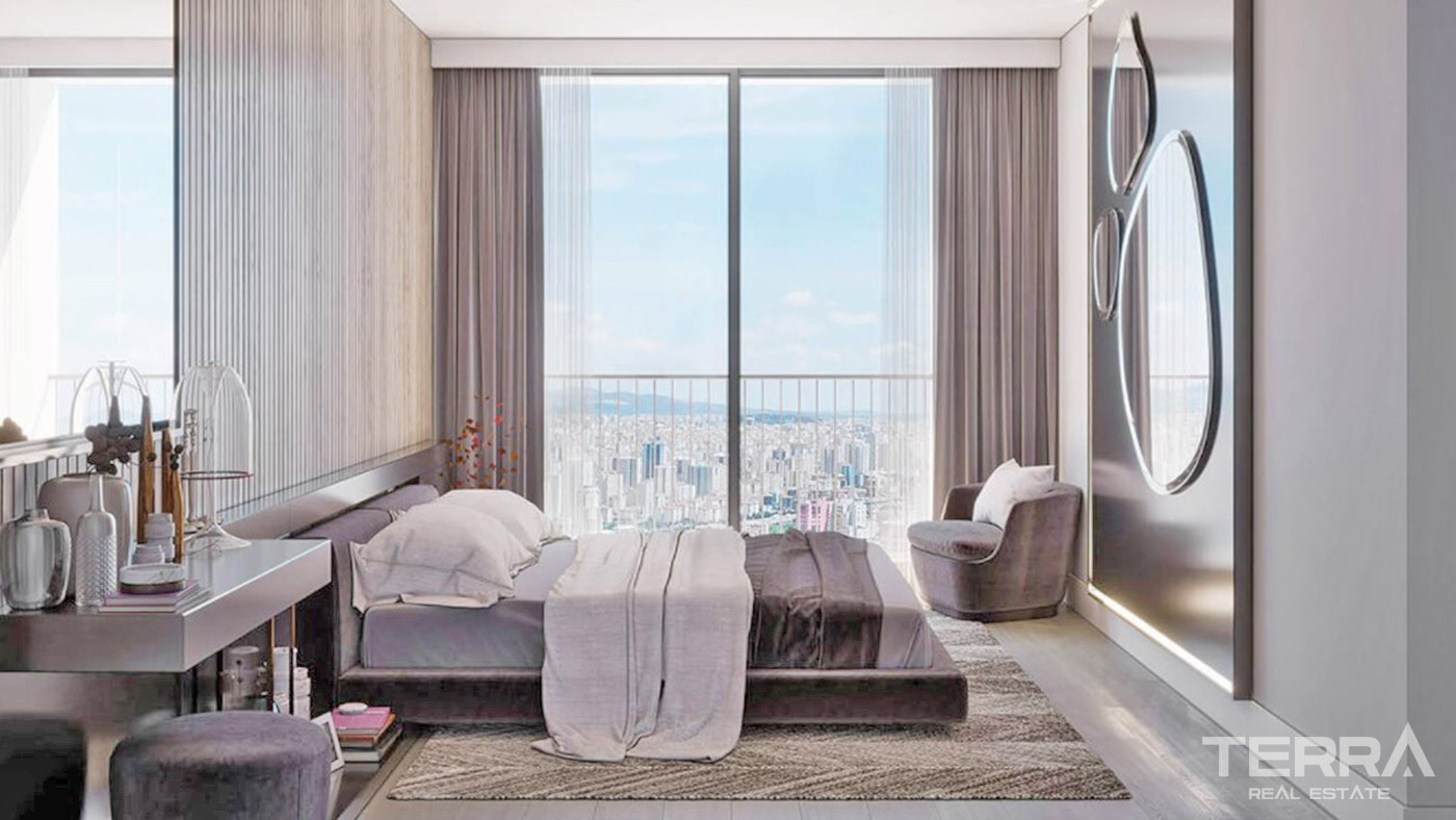 Island, Sea and City View Investment Flats in Istanbul, Ataşehir - 72221