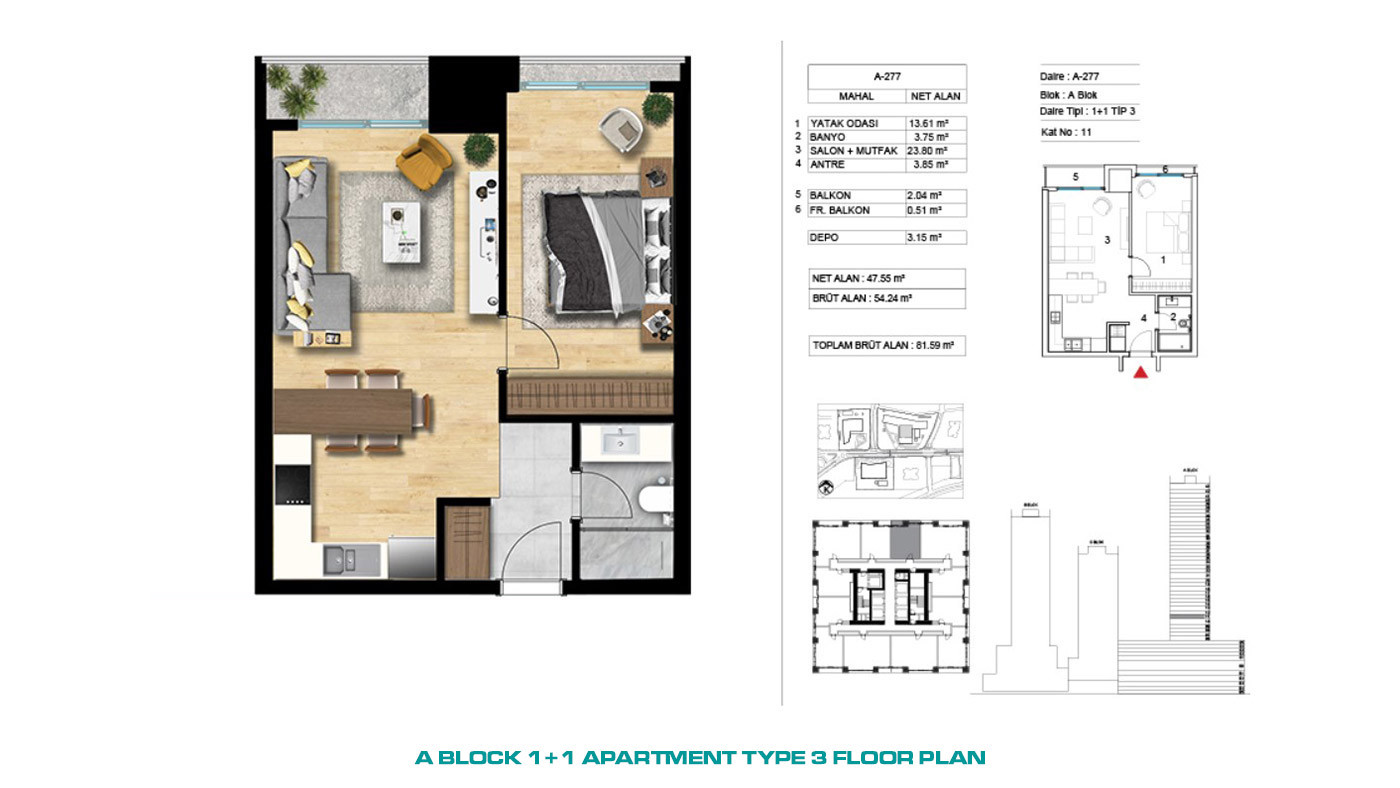 Island, Sea and City View Investment Flats in Istanbul, Ataşehir - 72227