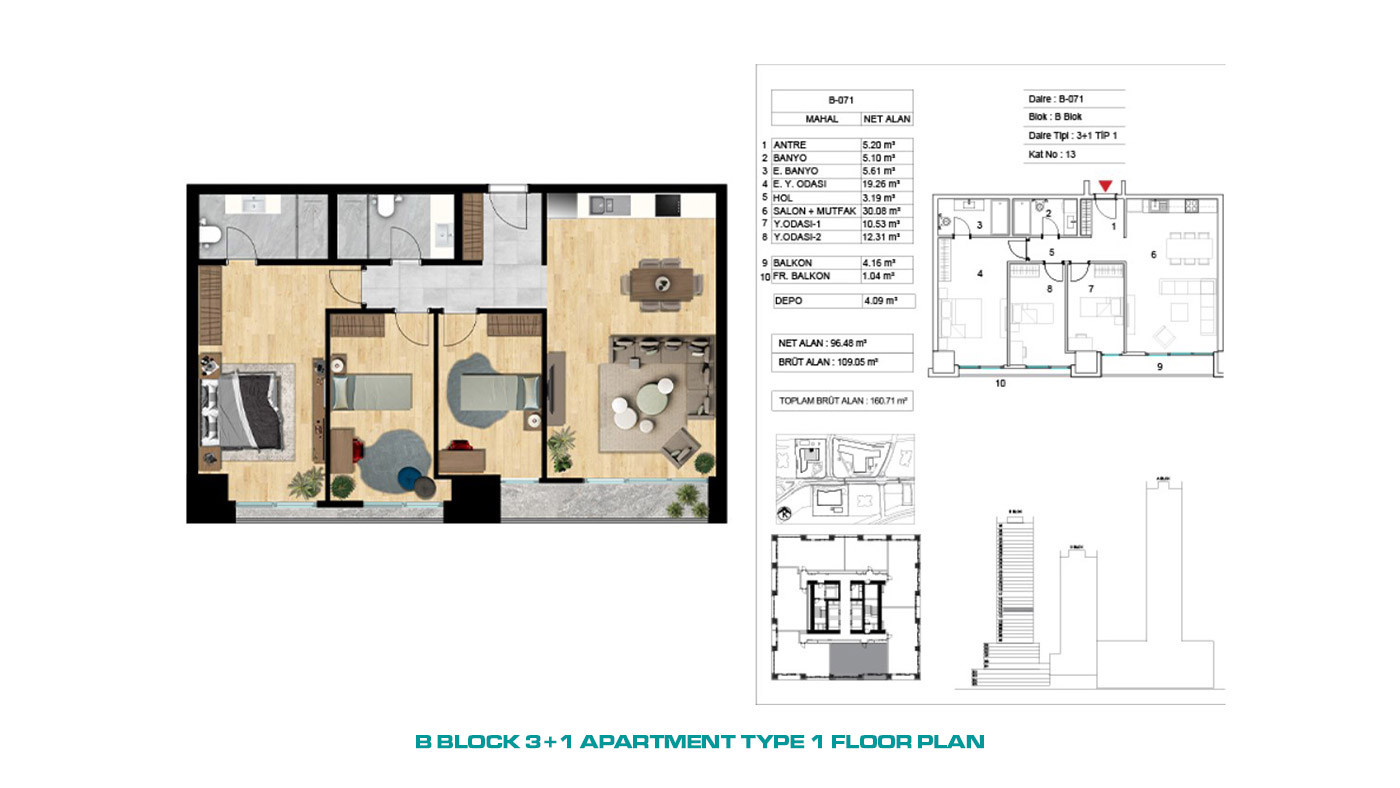 Island, Sea and City View Investment Flats in Istanbul, Ataşehir - 72233