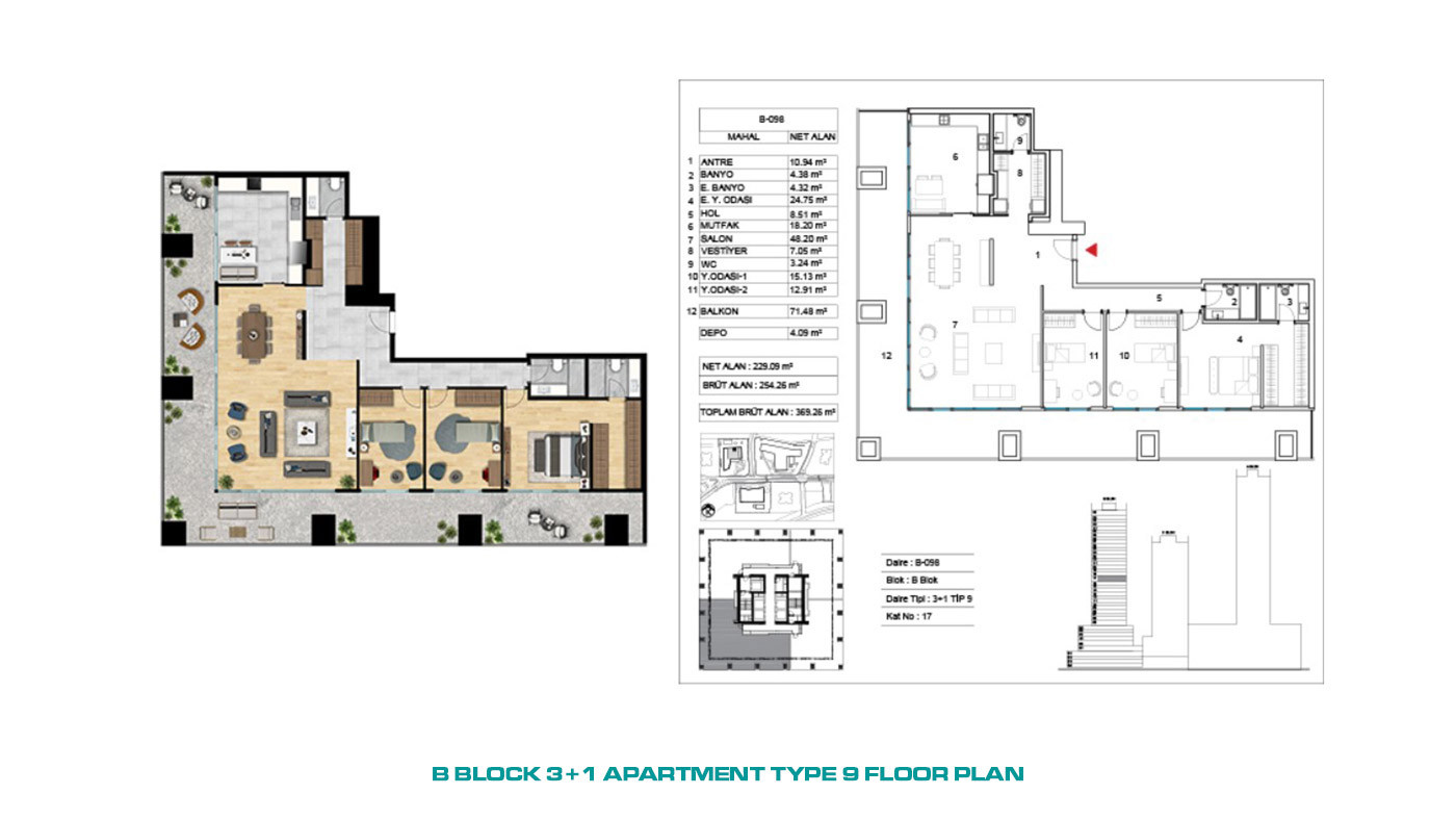 Island, Sea and City View Investment Flats in Istanbul, Ataşehir - 72238
