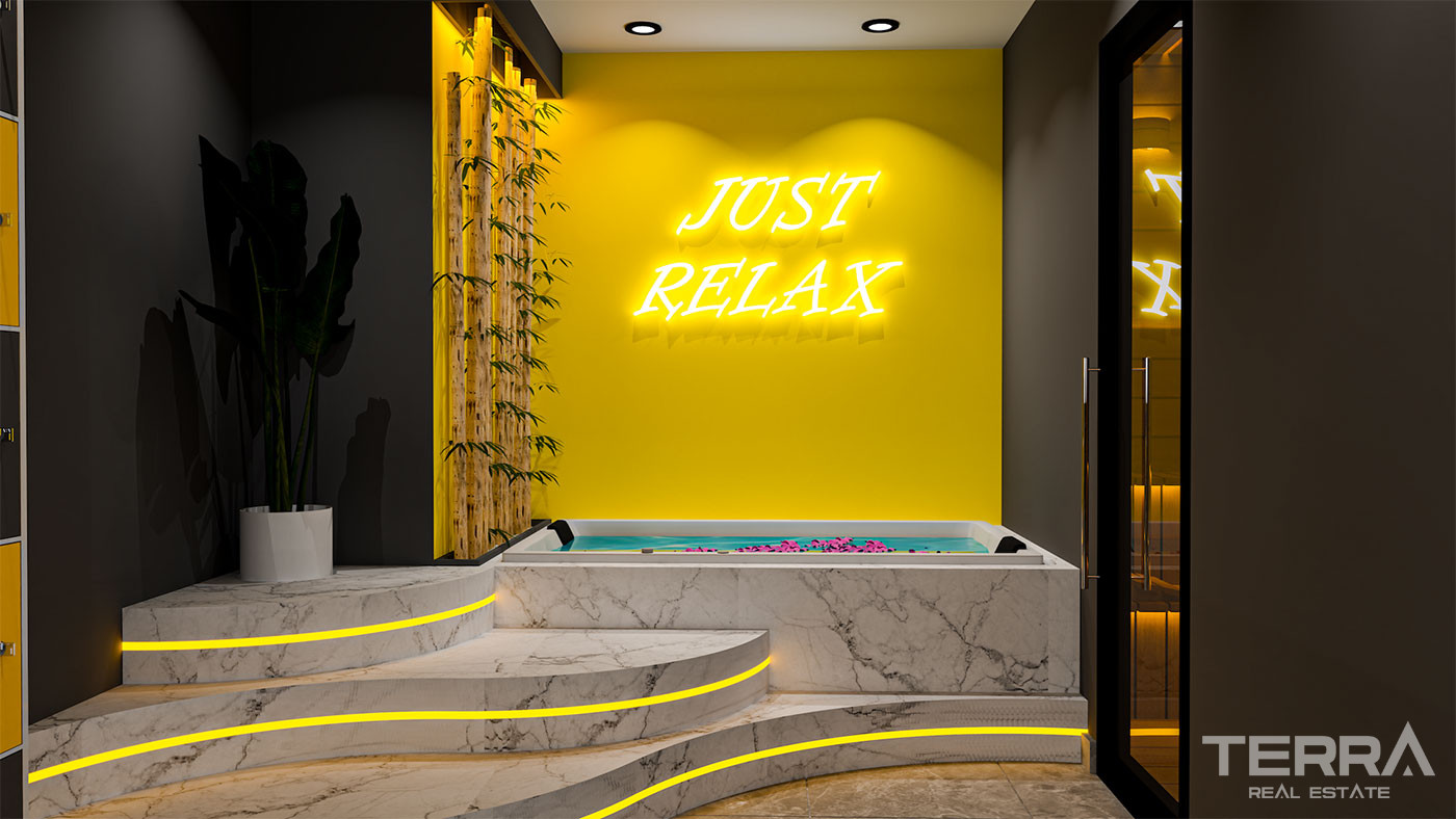 Bargain Apartments in Gazipasa Featuring Pool with Aqua Slides - 80051