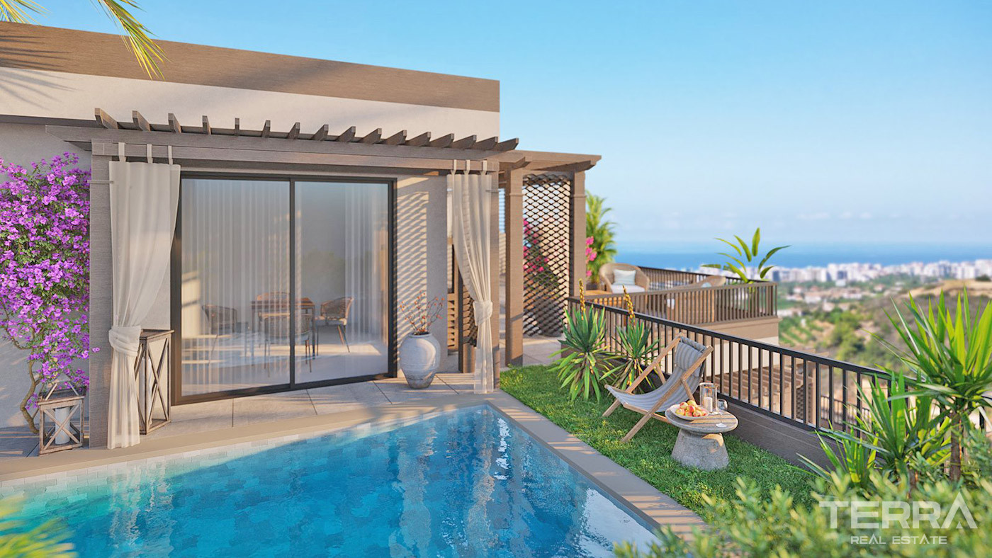 Exclusive Alanya Villas in a 5 Star Hotel Concept Complex in Kargıcak - 72427
