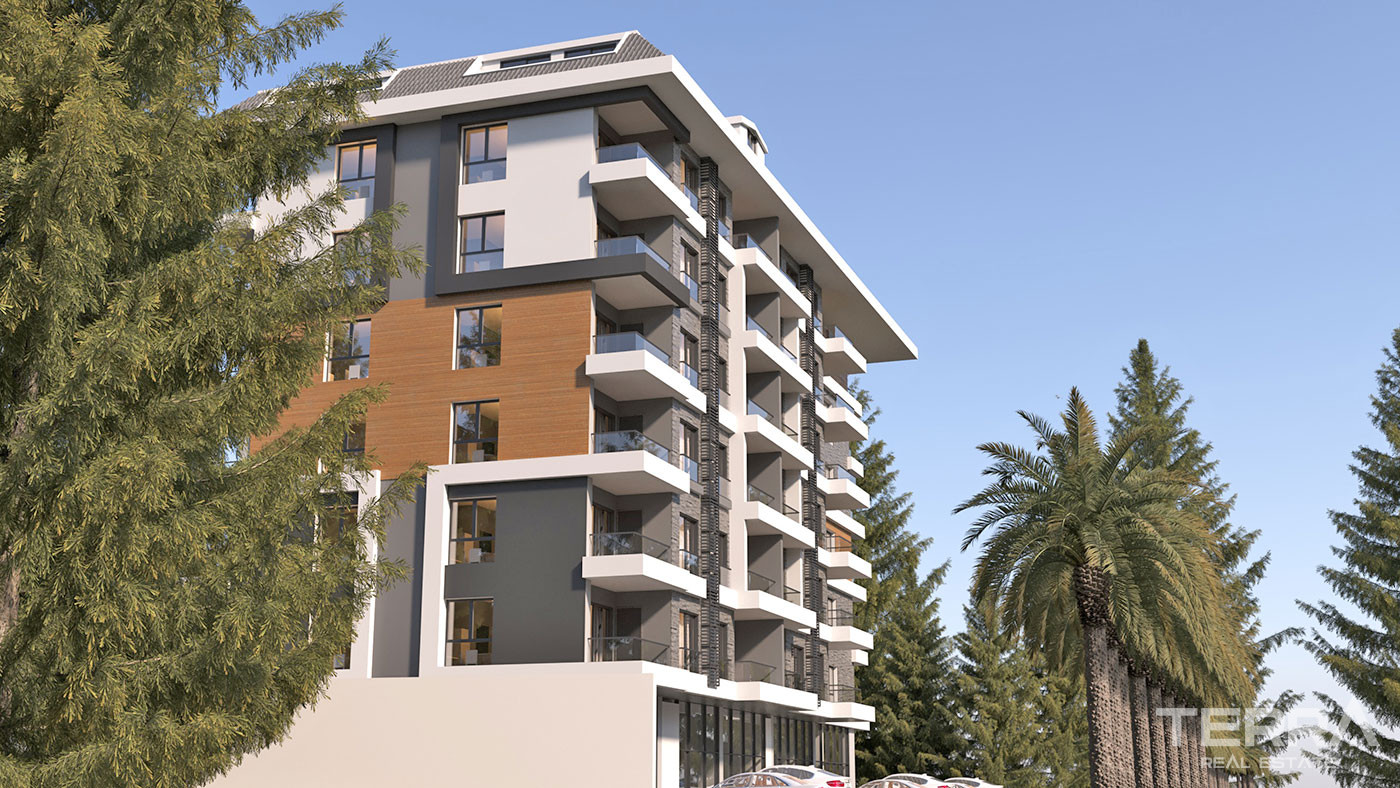 Modernly Designed Apartments in Alanya with High Investment Potential - 72566