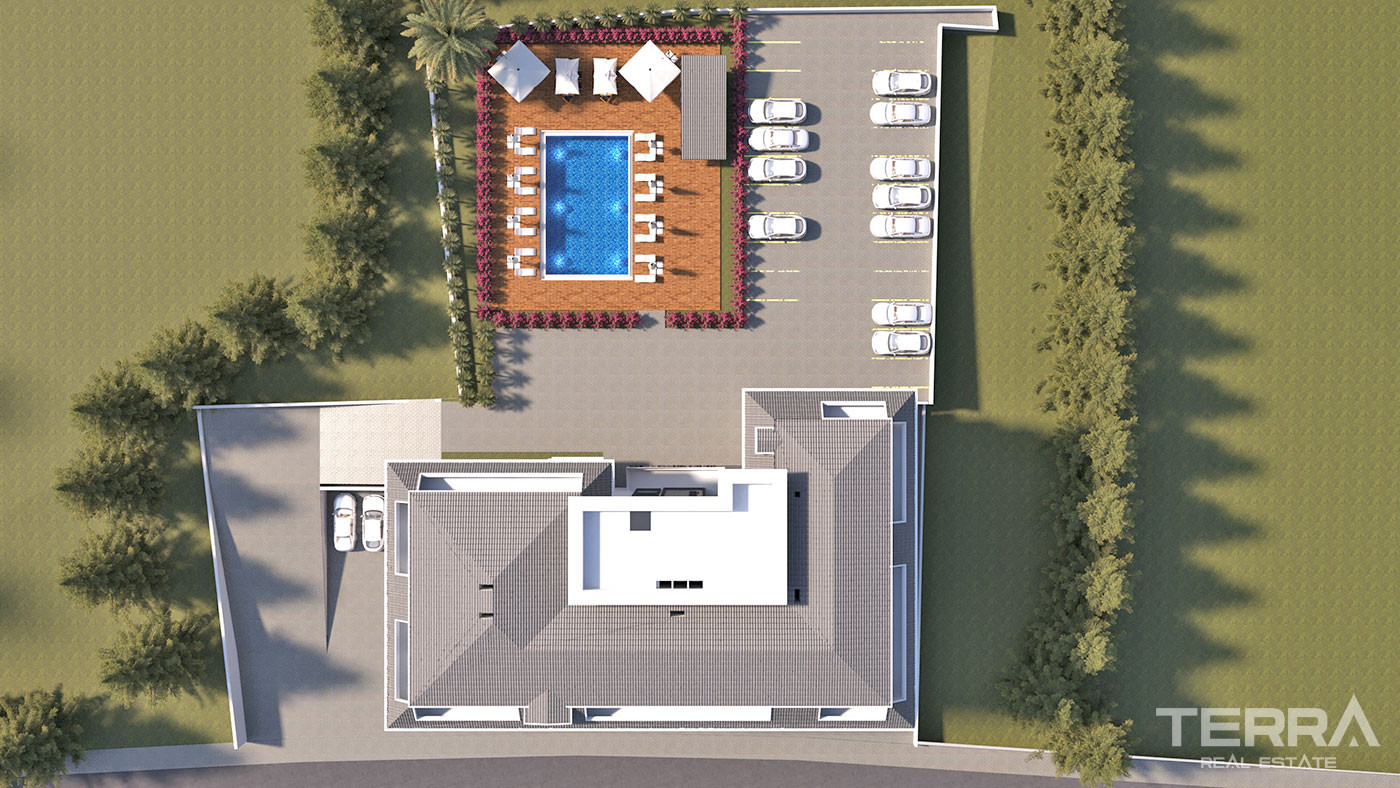 Modernly Designed Apartments in Alanya with High Investment Potential - 72571