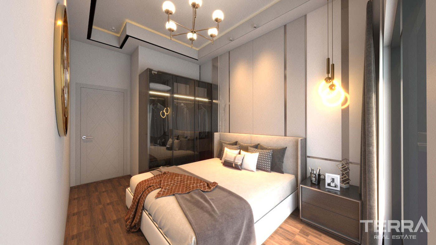 Modernly Designed Apartments in Alanya with High Investment Potential - 72586