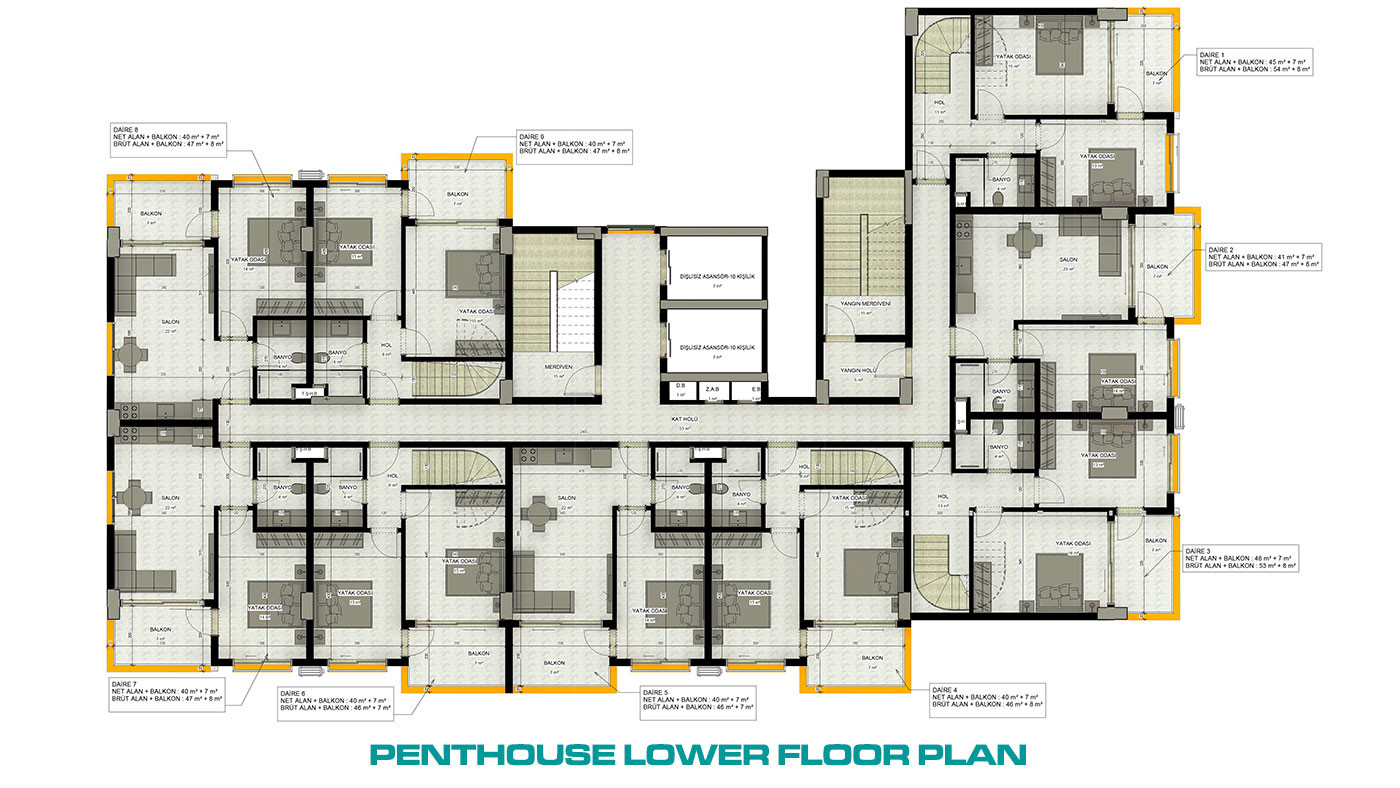 Modernly Designed Apartments in Alanya with High Investment Potential - 72588
